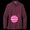 Women's Silk Touch Long Sleeve Polo Thumbnail
