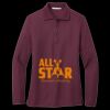 Women's Silk Touch Long Sleeve Polo Thumbnail