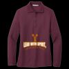 Women's Silk Touch Long Sleeve Polo Thumbnail