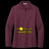 Women's Silk Touch Long Sleeve Polo Thumbnail