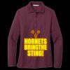 Women's Silk Touch Long Sleeve Polo Thumbnail