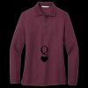 Women's Silk Touch Long Sleeve Polo Thumbnail