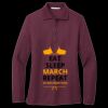 Women's Silk Touch Long Sleeve Polo Thumbnail