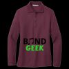 Women's Silk Touch Long Sleeve Polo Thumbnail