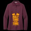Women's Silk Touch Long Sleeve Polo Thumbnail