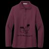 Women's Silk Touch Long Sleeve Polo Thumbnail