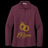 Women's Silk Touch Long Sleeve Polo Thumbnail