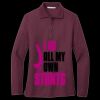 Women's Silk Touch Long Sleeve Polo Thumbnail