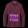 Women's Silk Touch Long Sleeve Polo Thumbnail