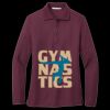 Women's Silk Touch Long Sleeve Polo Thumbnail