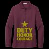 Women's Silk Touch Long Sleeve Polo Thumbnail