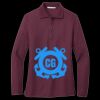 Women's Silk Touch Long Sleeve Polo Thumbnail