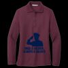 Women's Silk Touch Long Sleeve Polo Thumbnail