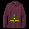 Women's Silk Touch Long Sleeve Polo Thumbnail